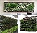 NKTM Wall Garden Indoor, Strawberry Pot Garden Fence Planting Ideas Grow Boxes for Vegetables Outdoor Plant Boxes Vertical Wall Garden Planter Multi Pocket Wall Mount Living Growing Bag 18 Pocket