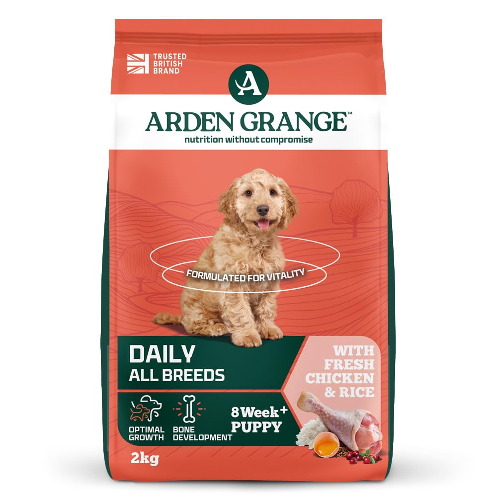 Arden Grange Complete Dry Puppy/Junior Food Chicken, 2 kg