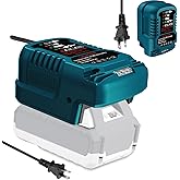 for Snow Joe 24V Battery Charger, Mini Battery Charger Replacement for Snow Joe and for Sun Joe 24 Volt Battery 24VBAT-LTW 24VBAT-LTE 24VBAT-LT 24VBAT (No Battery)