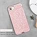 iPhone 8 Case, iPhone 7 Case, iPhone 6/6s Case(Not Plus), Tobomoco Bling Sparkle Glitter Slim Shockproof Drop Protection 3 in 1 Hybrid Hard PC Soft TPU Bumper Protective Case for Women Cute Rose Gold