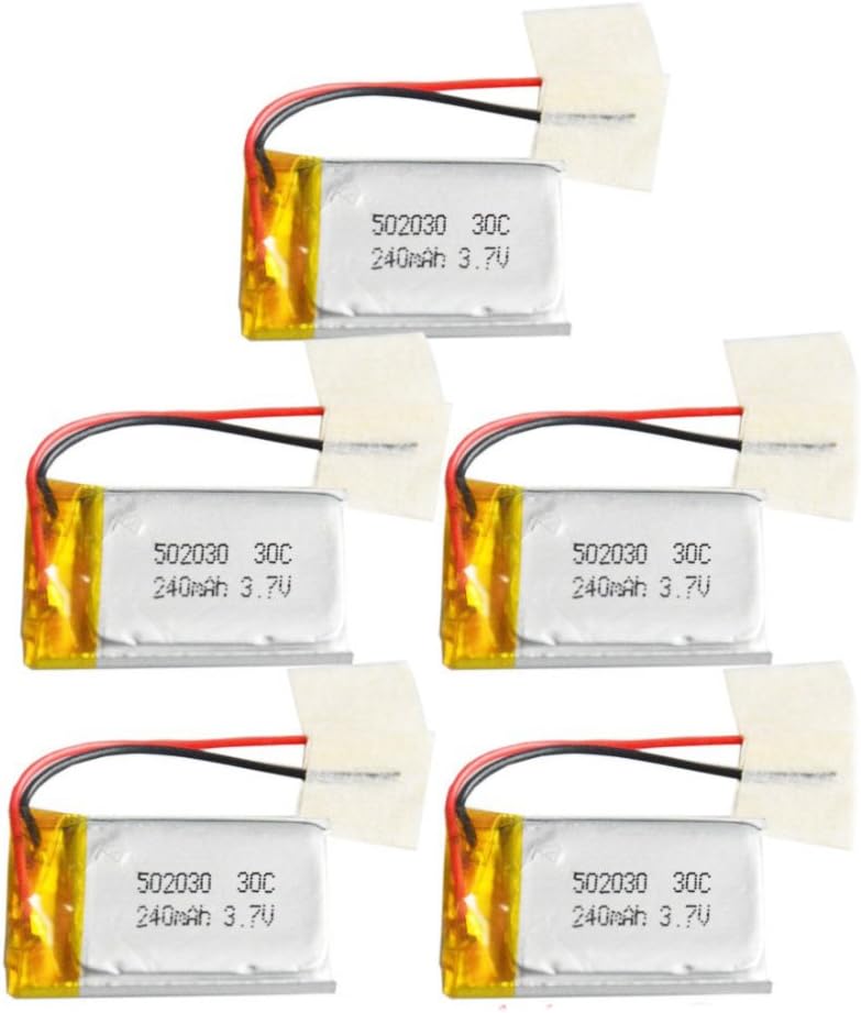 Wild Scorpion 5pcs/lot 3.7v 240mAh 30C LiPo Battery for Syma S105 S107G S108 Mini Helicopter