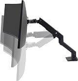 Ergotron HX Premium Heavy Duty Monitor Arm Single 49in VESA Desk Mount view 2