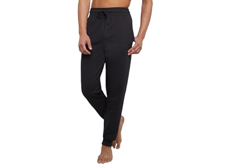 Hanes Mens Joggers, EcoSmart Fleece Sweatpants for Men, Men's Lounge Pants,...
