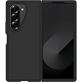 OtterBox Galaxy Z Fold6 Thin Flex Series Case - Black, Ultra-Slim, Hard case with Soft Edges, 5G and Wireless Charging Compatible