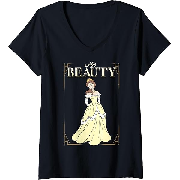 Disney Beauty and the Beast Her Beast Framed Portrait T-Shirt