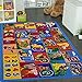 Mybecca Kids Rug ABC-1 Numbers Area Rug7' feet 2