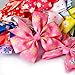 Imanom 20Pcs Baby Girl Hair Bows,Pastoral Style Flower Pattern Ribbon Hair Bows Clips For Teens Girls Kids