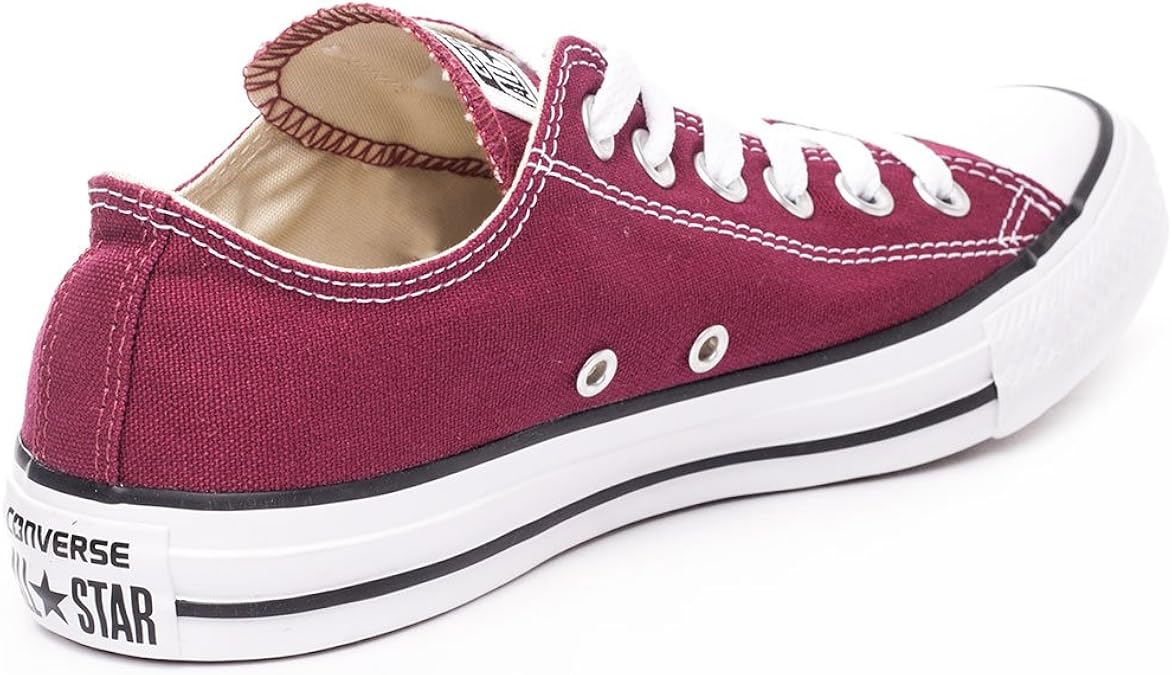 converse maroon low cut