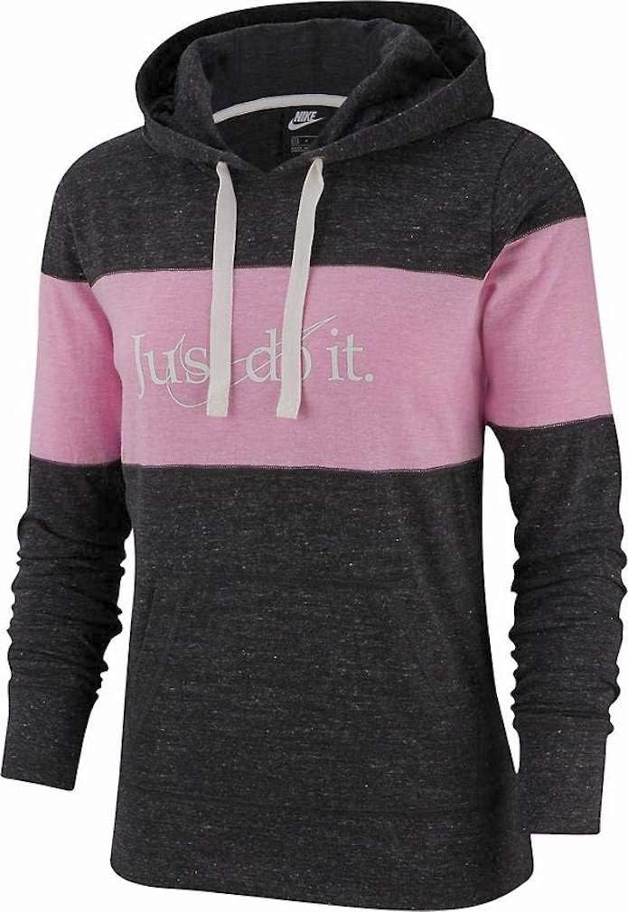 nike pink vintage hoodie