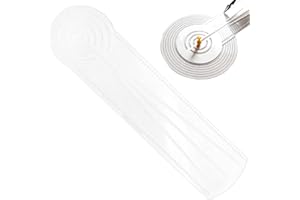 Moccool Mandala Dot Art Ruler 3-in-1 Compass Protractor and Straight Ruler with Holes for Circle Making, Geometric Pattern De