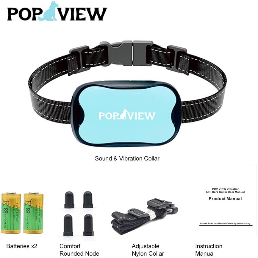 pop view barking control collar
