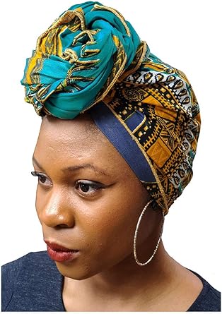Turquoise head scarf Clearance