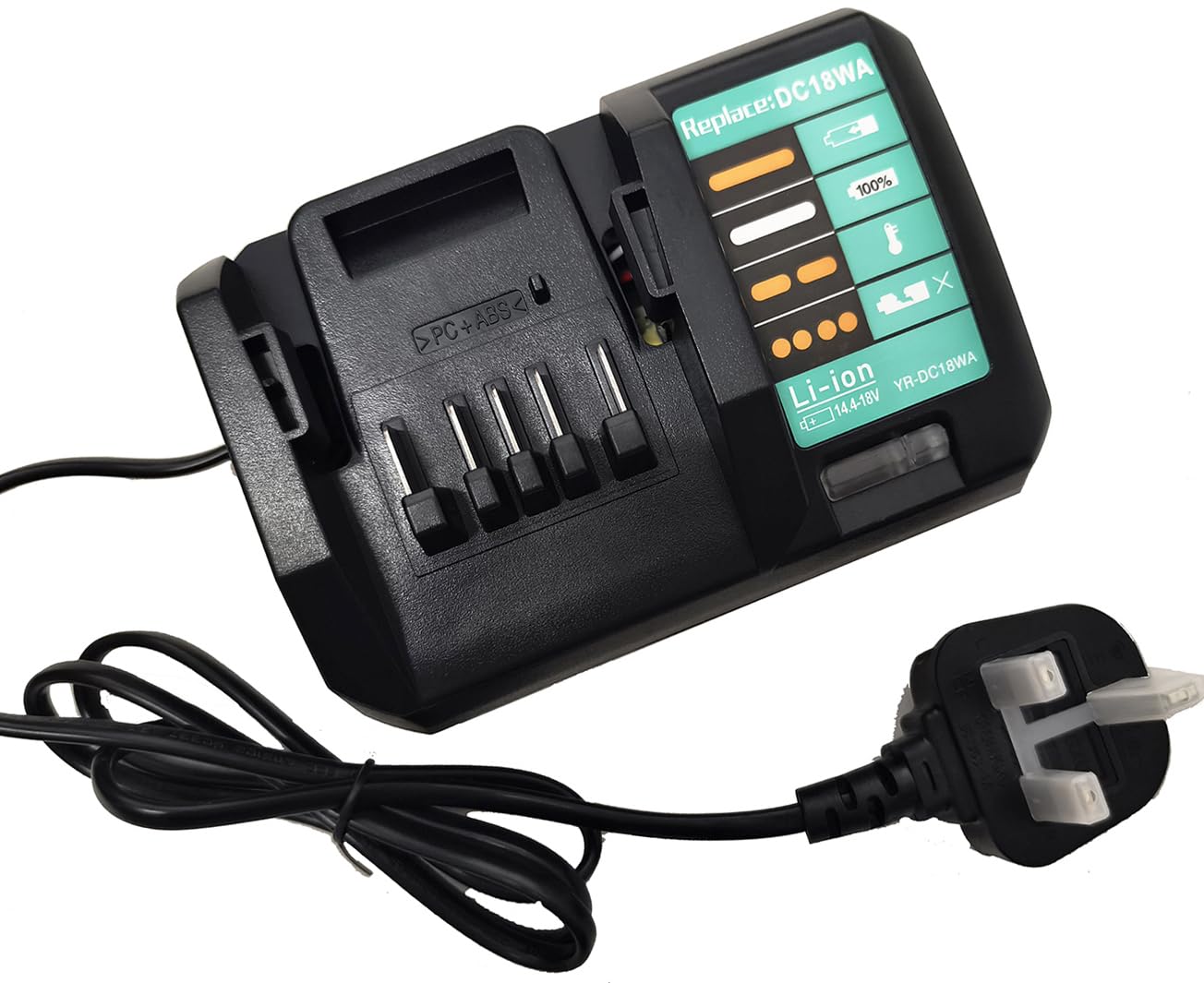 GOLEMON® 18V DC18WA Charger for G Series Battery 14.4V 18V Li-ion Power Tool Battery Pack BL1813G BL1413G BL1820G BL1830G BL1840G BL1440G