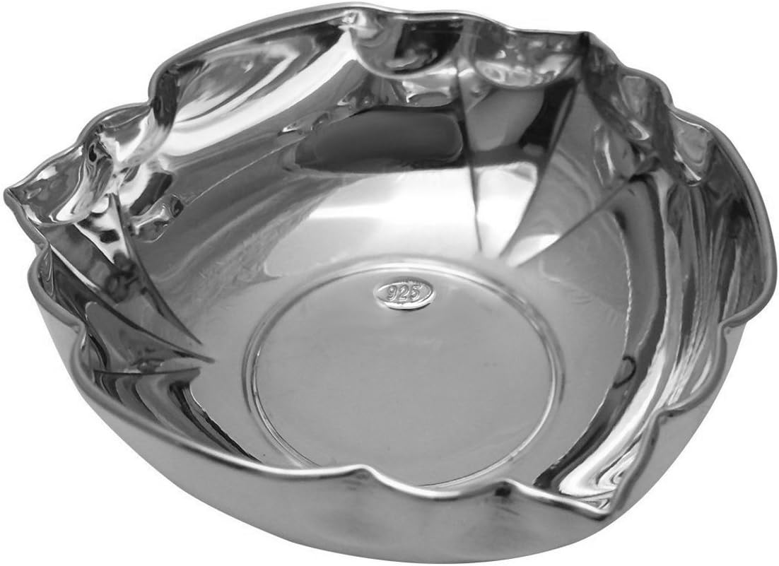 Bowl Diameter 9.5 cm 925 Sterling Silver. For Chocolates, Candy, Sweets Etc