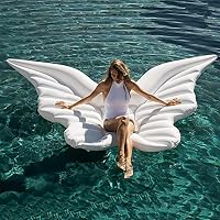Viyor shop Inflatable Butterfly Pool Float,Giant Angle