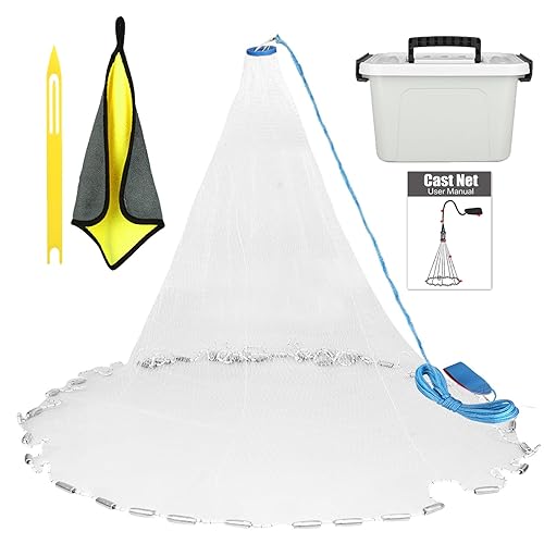 Bait Trap How To Throw A 3ft Cast Net Saltwater American Fishing