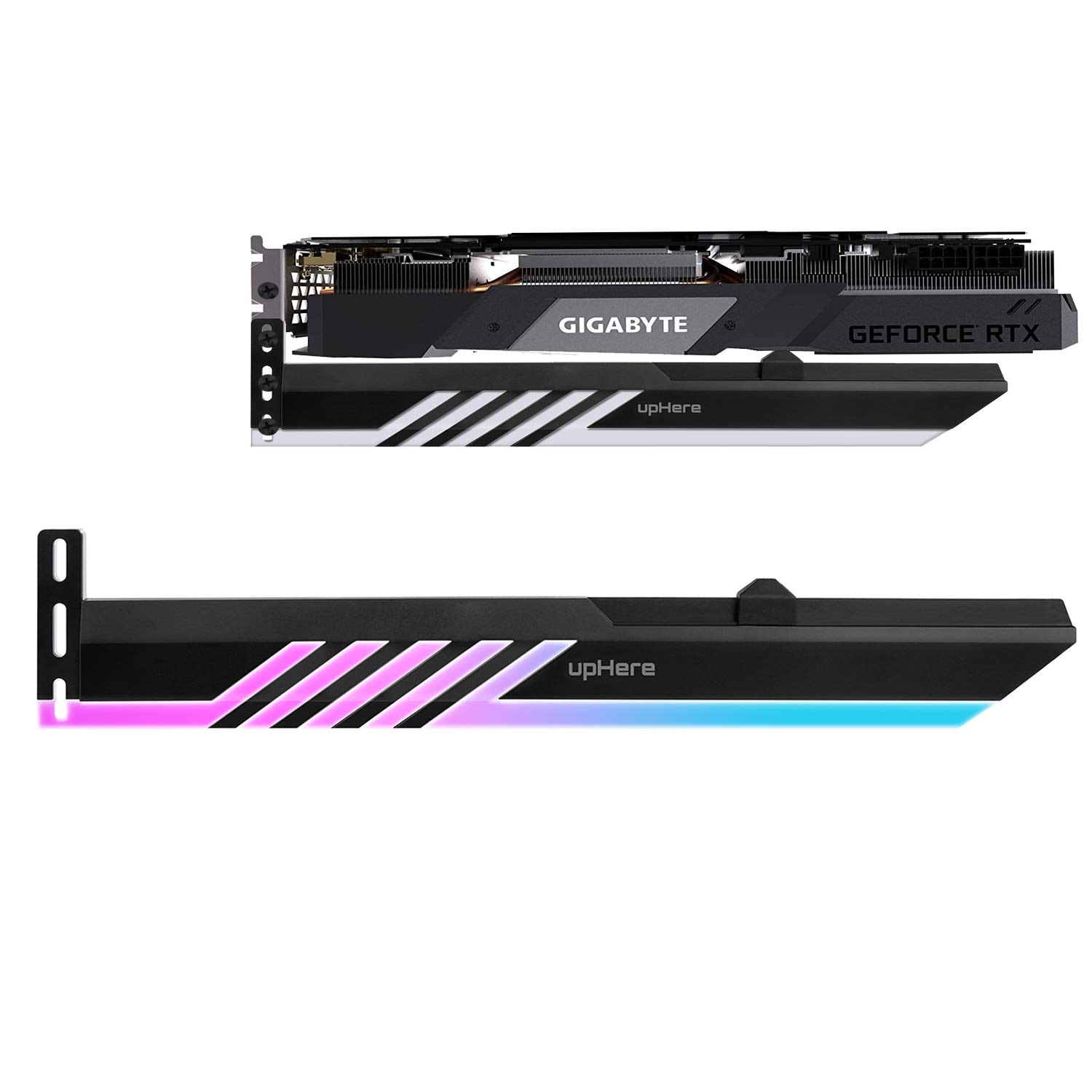 Supporto Scheda Grafica EZDIY-FAB - Staffa In Alluminio Per GPU Singola O Doppia - Foto 5