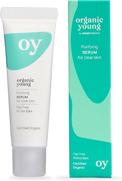 Green People Clear Skin Purifying Serum 30ml Organic Vegan Paraben Free