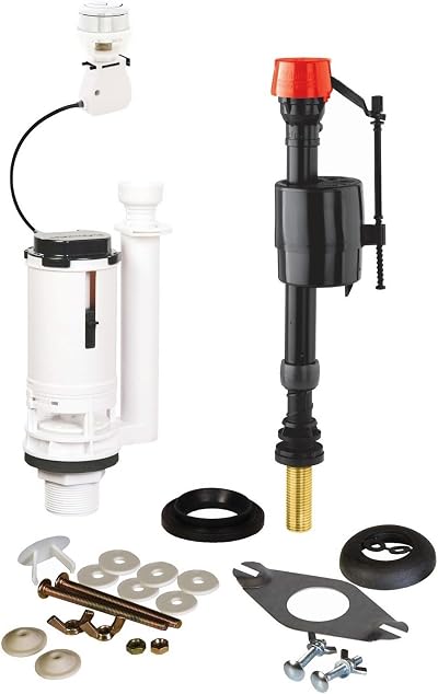 Fluidmaster PROCP002 Fully Height Adjustable Flush Valve Universal Cistern Pack
