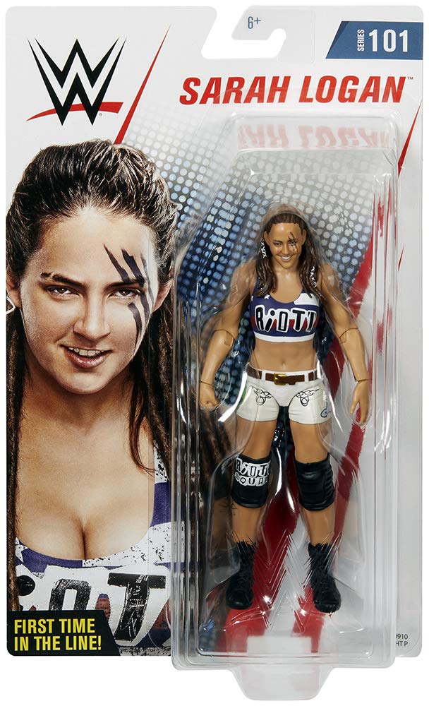 Ringside Sarah Logan - WWE Series 101 Mattel Toy Wrestling Action Figure