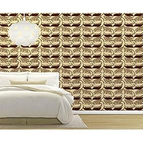 Large Wall Mural - Seamless Masquerade Mask Pattern | Self-Adhesive Vinyl Wallpaper/Removable Modern Decorating Wall Art - 66"x96"