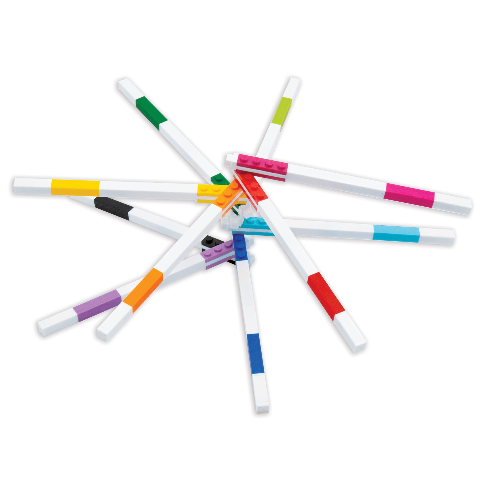 IQ LEGO Stationery 10 Pack Gel Pens (53100), Ages 6+, includes 10 gel pens