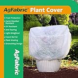Agfabric Warm Worth Frost Blanket - 0.95 oz Fabric of 30''Hx60''W Shrub Jacket, 3D Round Plant Cover for Frost Protection