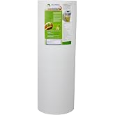 SmartSHIELD -1.5mm 48" x100ft Reflective Insulation roll 400 Sq. Ft., Foam Core Radiant Barrier, Thermal Insulation Shield - Commercial Grade Foil - White / Foil