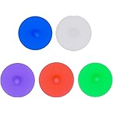 UgyDuky 5 PCS Pickle Pipes- Silicone Waterless Airlock Fermentation Lids for Wide Mouth Mason Jars, Pickle Tube for Fermentin