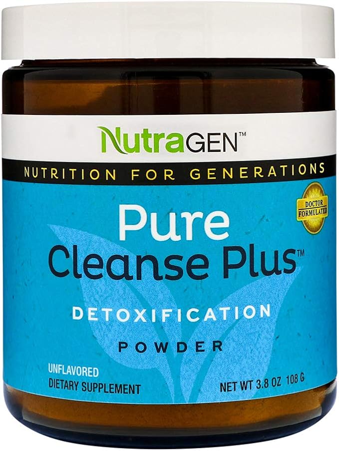 Nutragen Pure Cleanse Plus, Detox, Cleanse (Unflavored, 3.8 oz) DailyNutriPlus LLC