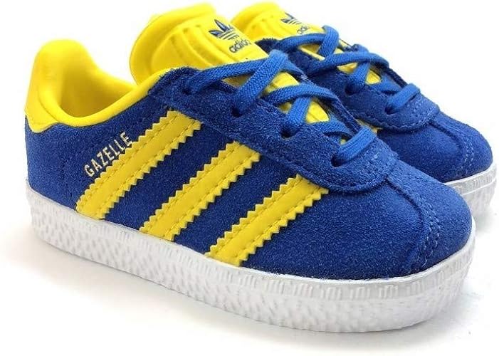 adidas gazelle yellow blue