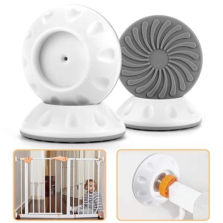 Baby Sicherheits Wandschutz Pads für Tür Baby-Druck Kind Hund, Nakeey Wandschutz für treppenschutzgitter, Sicherheits Wandsch