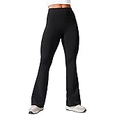 CRZ YOGA Secretsculpt Butterlift Flare Leggings 31" - No Front Seam High Waist Bootcut Yoga Pants Booty Scrunch Butt