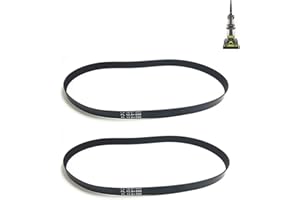 CPAI Replacement Belts Compatible with Hoover Dual Power Max Carpet Cleaner Vacuum,Compatible with Models: FH51000,FH51001,FH51002,Parts 440005536（2 Belt