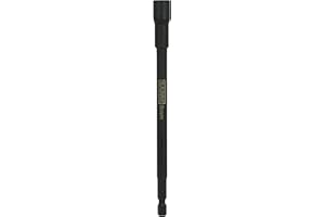 Sabre Tools 8mm Impact Magnetic Nut Driver – 6 Inch Length, 1/4 Inch Hex Shank, Magnetic Socket Tip (8mm Metric)