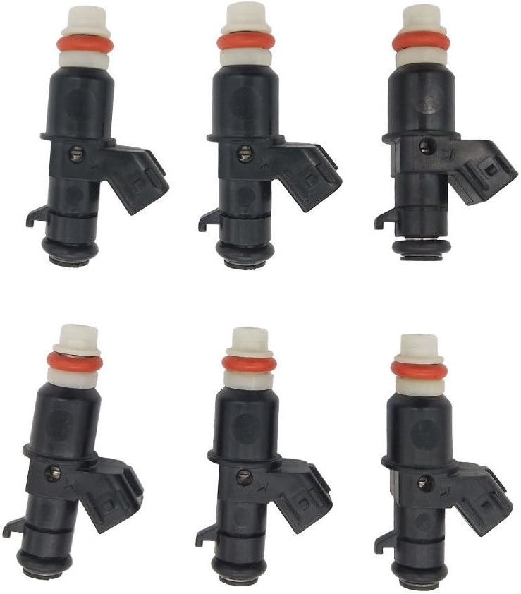 Germban 6pcs Fuel Injector 8 Holes Fits for Acura TL MDX