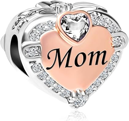 mum rose gold pandora charm