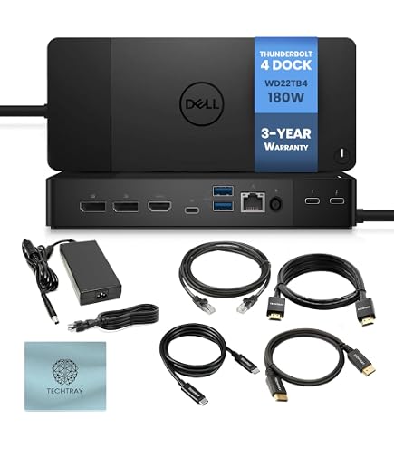 Amazon.com: New Genuine Replacement 180W Thunderbolt 4 Docking