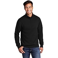 SPORT-TEK Unisex Quarter Zip Sweatshirt, Black, XS | Amazon.com