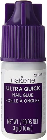 Nailene Ultra-Quick Nail Glue Clear 3g - Fast Bonding Nail Adhesive view 9
