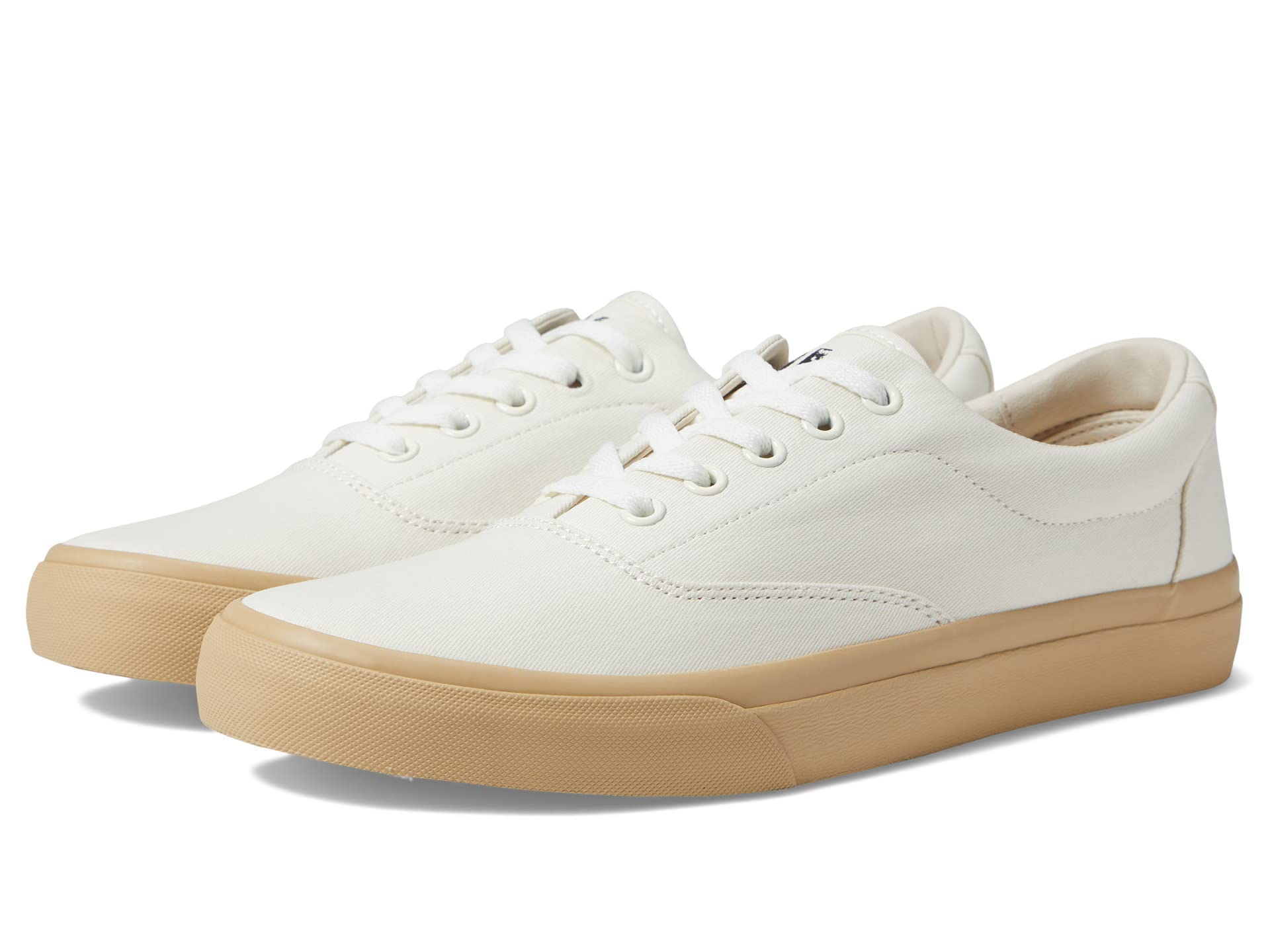 POLO RALPH LAUREN Keaton Harris Tweed® Sneaker Off-White/Sand Dune 7 D (M) Image POLO RALPH LAUREN Keaton Harris Tweed® Sneaker Off-White/Sand Dune 7 D (M) Image