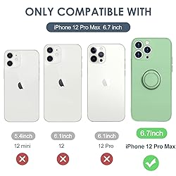 Hython Case for iPhone 12 Pro Max Case with Ring