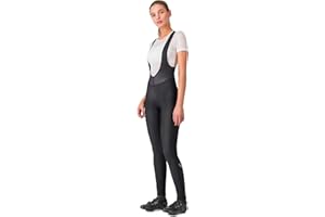 CASTELLI Women’s Entrata Bibtight, Road Cycling Breathable Bib with Seat Pad/Chamois for Gravel Biking & Racing