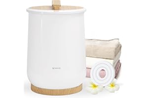 Keenray Towel Warmers, Luxury Bucket Towel Warmer, Large Towel Warmer for Bathroom, Auto Shut Off, Fits Up to Two 40"X70" Oversized Towels, Bathrobes, Blankets, PJ's and More, CL1