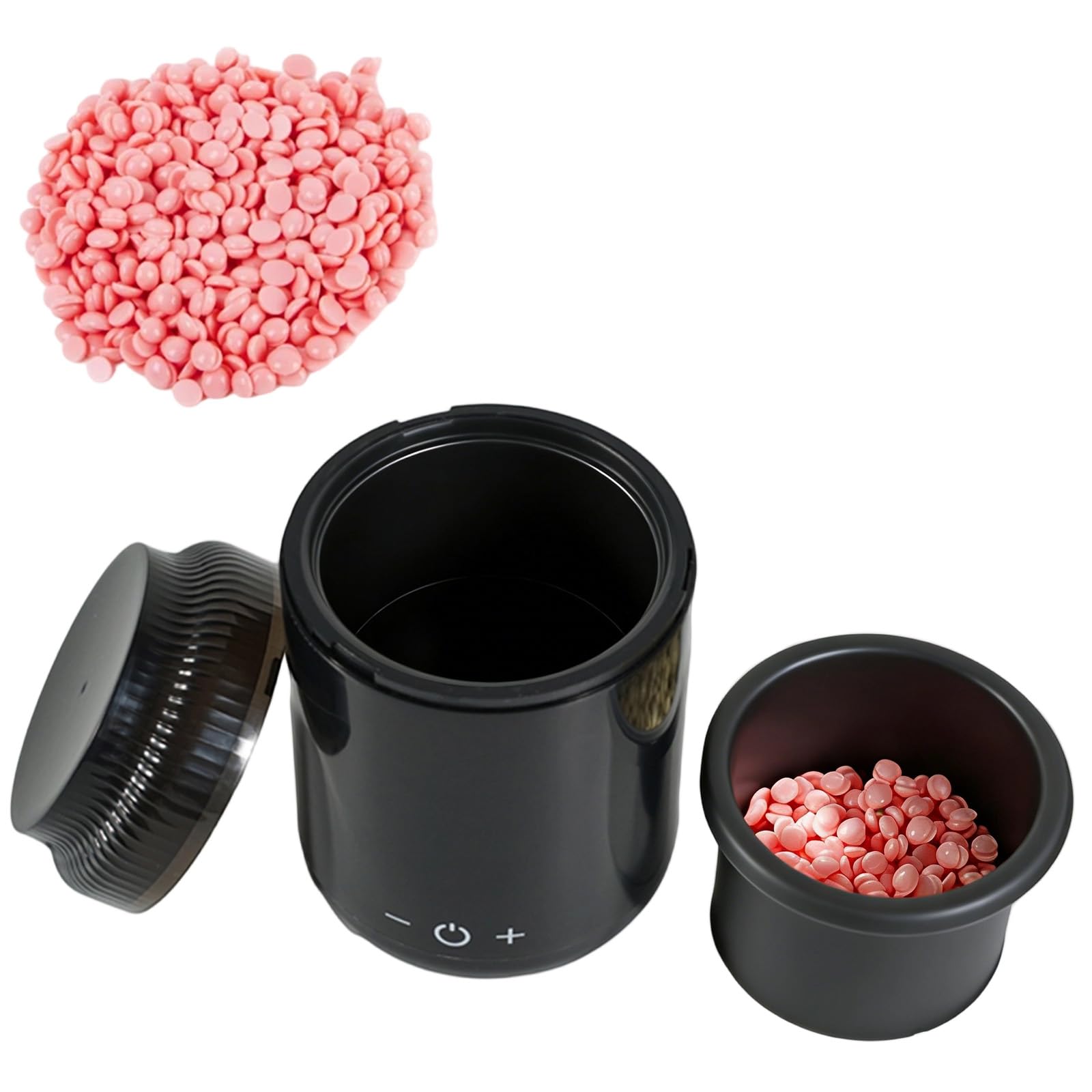 Agrdeed Candle Wax Melter, 200cc Petite Wax Heater with LED display, Wax Melter For Candle Making for Soy Wax Soap Base Candle Making Supplies Easy Pour & Non-Stick & Temps