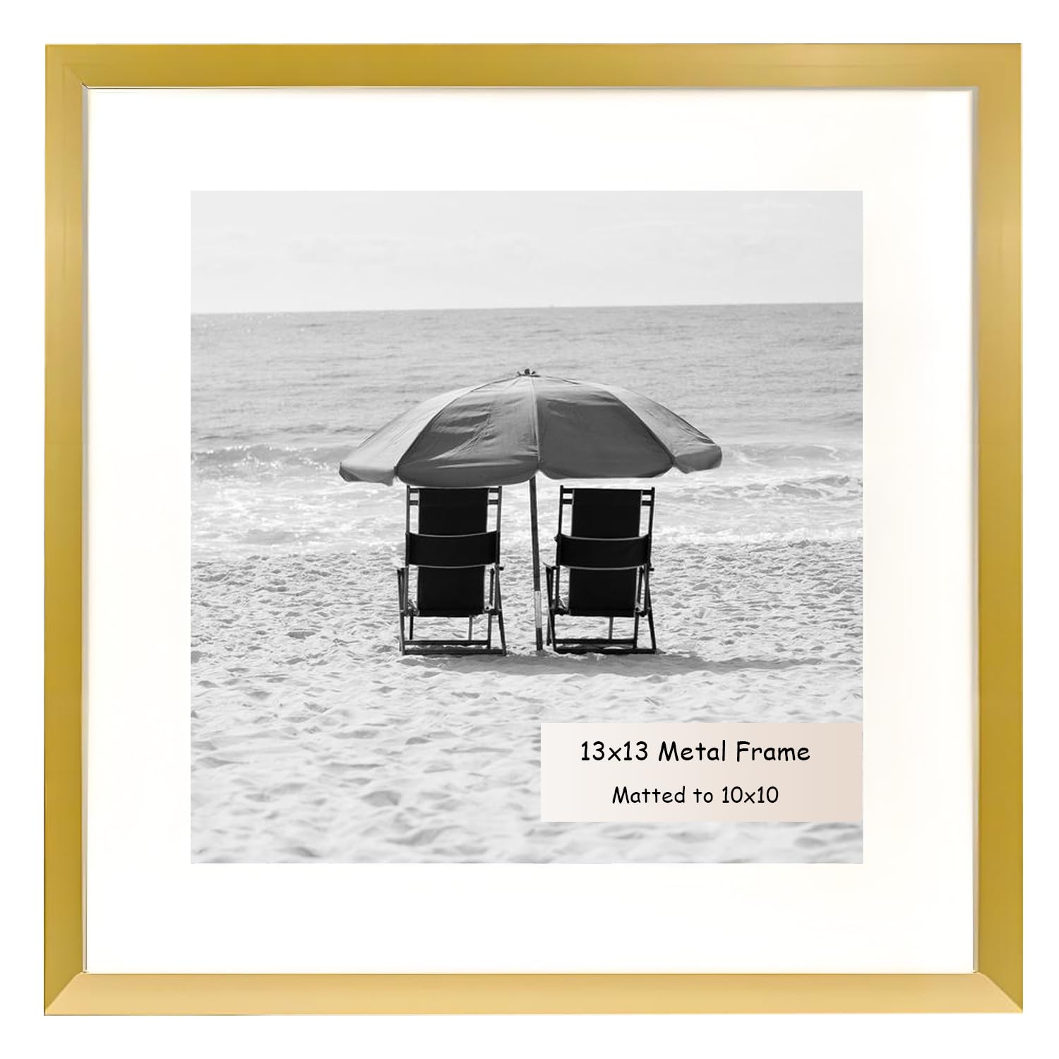 EVQUIT 13 x 13 Aluminum Picture Frame Metal Photo