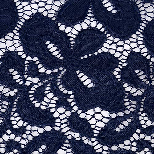 KOJOOIN Damesjurken Feestelijke Kanten Jurk Avondjurken Vintage Baljurk Korte A-lijn Cocktailjurk - Image 7