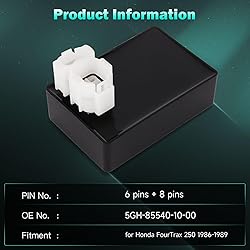 SCITOO CDI BOX Module Ignition Coil for Honda