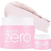 BANILA CO Clean It Zero Original Cleansing Balm Duo | Big Size 180ml + Travel Size 50ml | Korean Makeup Remover & Facial Cleanser | Vegan, Acerola Berry & Vitamin C