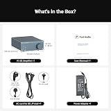 Fosi Audio V1.0G 2 Channel Amplifier 50W x 2 TPA3116D2 19V Power Supply view 8